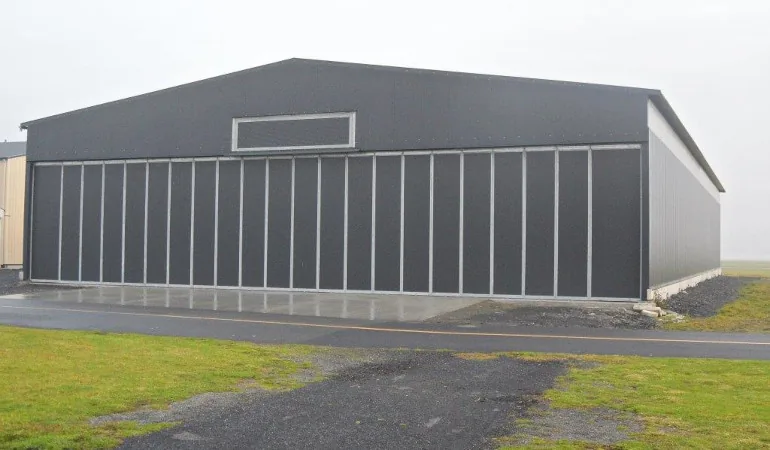 Hangar Euromet vue intérieure