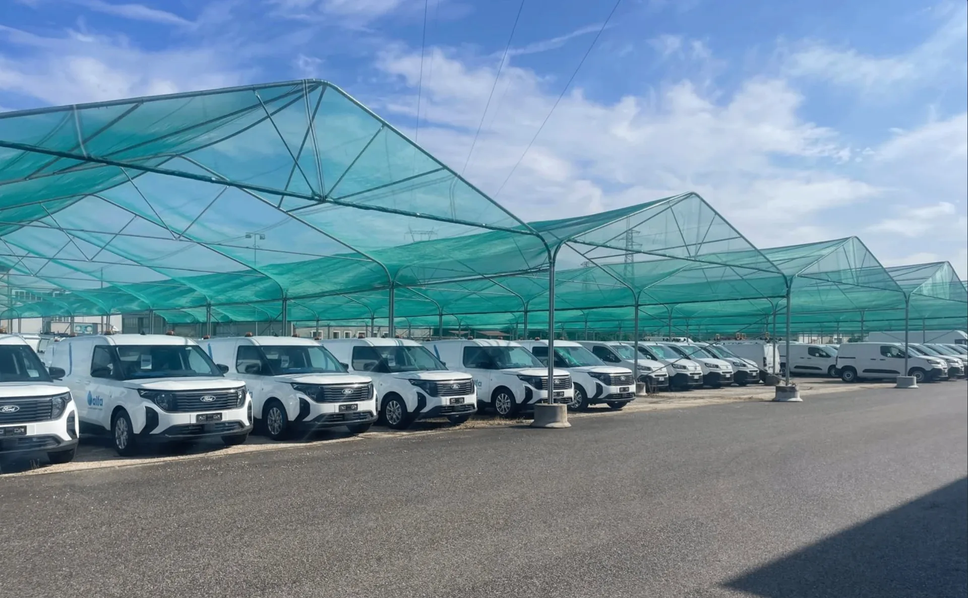Couverture anti‑grêle professionnelle pour concessionnaires automobiles